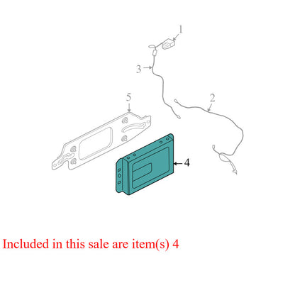 8S4T18C963AH 2008-2010 Ford Edge Radio Antenna Module Used 8S4T18C963AH OEM