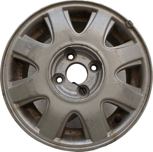 96414869 2004-2008 Chevrolet Aveo Aluminum 14x5.5 Rim Wheel Used OEM 96414869
