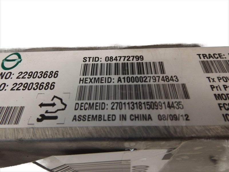 22903686 2011-2016 Chevrolet Cruze GPS Navigation Control Module Used 22868160 OEM