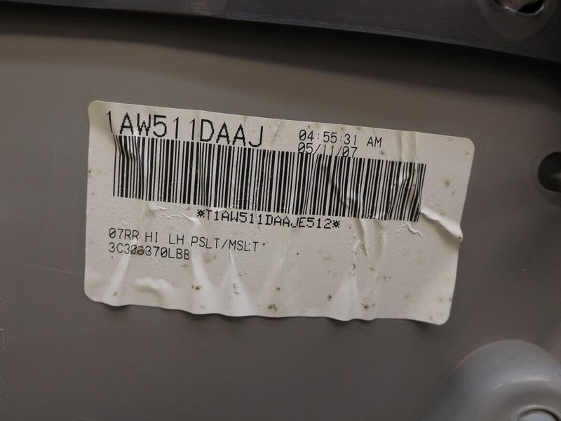 1BF131L2AA 2004-2008 Chrysler Pacifica Driver Rear RL Interior Door Panel Used OEM