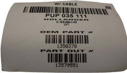 13579551 2010-2017 Chevrolet Equinox Passenger Rear RR Door Lock Actuator Used OEM 135037