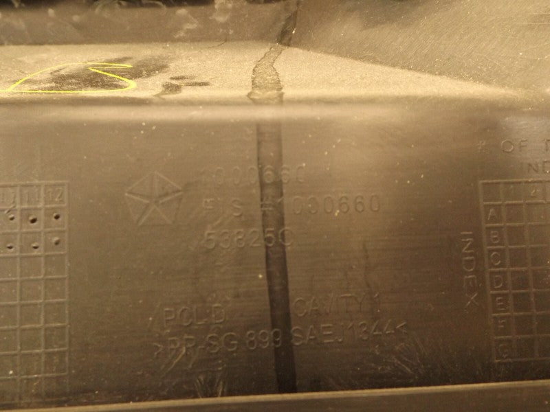 1VW961X9AA 2008-2010 Dodge Avenger Rear Right Door Interior Trim Panel Used 1GL481DVAA 