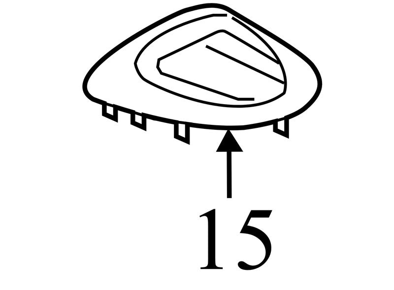 96941JM02A 2008-2015 Nissan Rogue Shifter Bezel Boot Trim Used OEM 96941JM01A