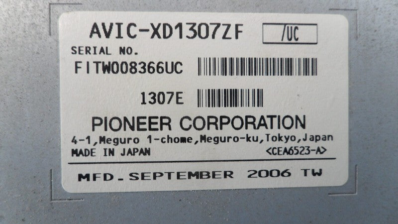 7A1T18K931AF 2007 Lincoln MKX Radio Control Unit Used 7A1T18K931AF OEM