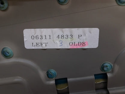 15034449 1998-2005 Oldsmobile Bravada Driver Rear RL Interior Door Panel Used OEM 1520483