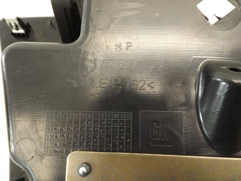 22872787 2009-2012 Chevrolet Traverse Instrument Panel Storage Compartment Used 22872787