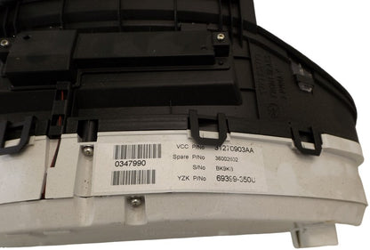 36001776 2010-2016 Volvo XC70 Gauge Instrument Cluster Used OEM 31270903AA