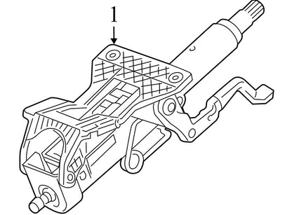 39019171 2013 Buick Verano Steering Column Used 39019171 OEM