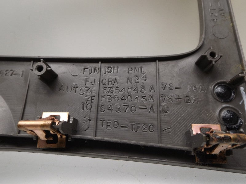 1093040AA 2007-2009 Ford Fusion Console Trim Panel Used 1093040AA OEM