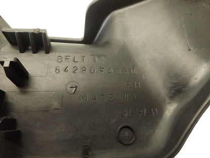 64280FA060 1995-1999 Subaru Legacy Passenger RH Seat Track Cover Used OEM 64280FA060