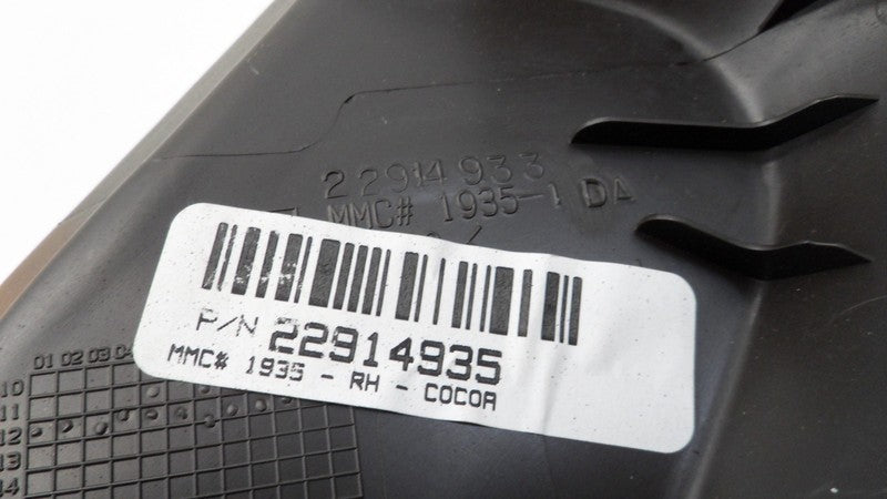 22914935 2013-2017 Buick Verano Passenger Right Instrument Panel Side Cover Used 22914935