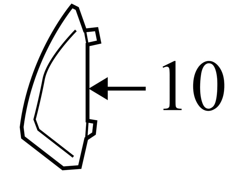 39892868 2010-2016 Volvo XC70 Driver FL Dashboard End Cap Used OEM 30676233