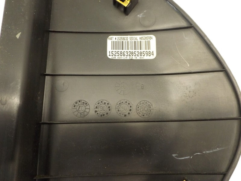 15258632 2005-2010 Pontiac G6 Passenger RH Dash End Cap Used OEM 15258632