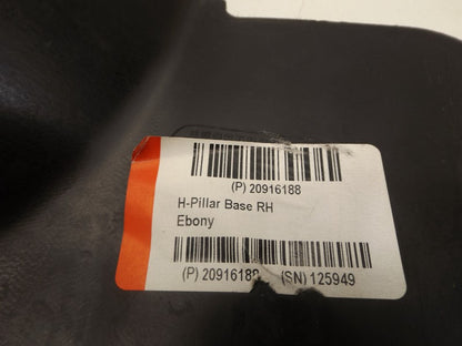 20916188 2009-2012 Chevrolet Traverse Passenger FR  Kick Panel Trim Used 20916183 OEM