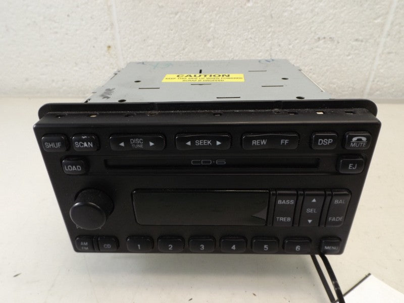 5L1Z18806CA 2003-2004 Ford Expedition Radio Control Unit 6 Disc Used 5L1Z18806CA OEM