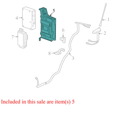 95039297 2011-2016 Chevrolet Cruze GPS Navigation Module Bracket Used 95433993 OEM