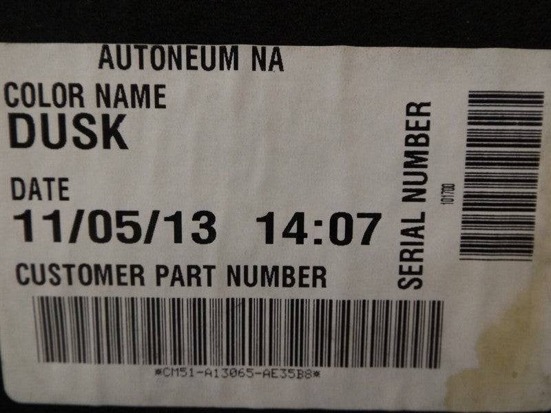 CM51A13065AE3 2012-2014 Ford Focus Rear Floor Cover Panel Used CM5Z5813046AA OEM