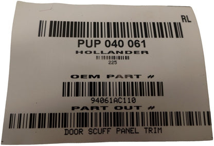 94061AC110 1995-1999 Subaru Legacy Driver Rear RL Door Sill Trim Used OEM 94061AC110
