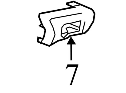 22853609 2013-2017 Buick Verano Instrument Panel Headlight Bezel Used 22853609 OEM