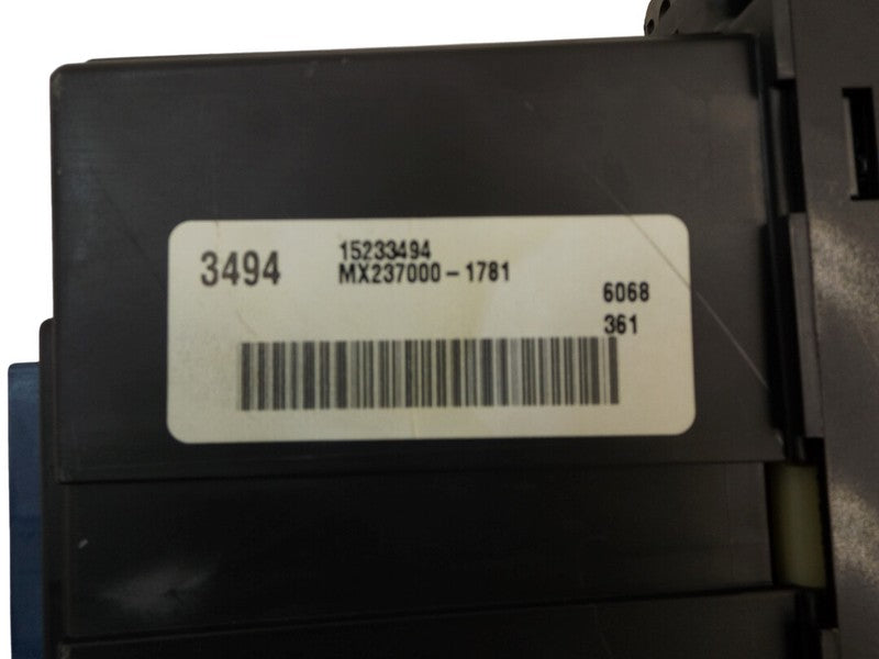 25770602 2004-2009 Cadillac SRX Climate Control Panel Used OEM 15233494