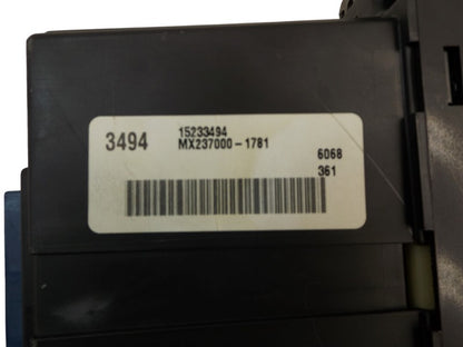 25770602 2004-2009 Cadillac SRX Climate Control Panel Used OEM 15233494