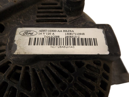 AE8Z10346A 2011-2019 Ford Fiesta Alternator AE8T10300AA Used OEM 1.6L