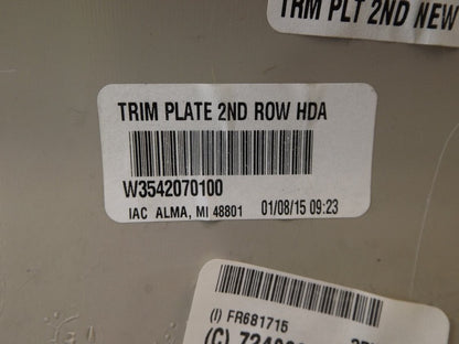 5SD38HDAAB 2015-2018 Dodge Grand Caravan Console Trim Panel Used 5SD38HDAAB OEM