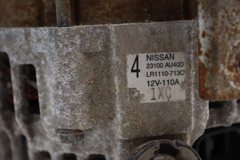 23100JA02C 2008-2015 Nissan Rogue 2.5L Alternator Used OEM 23100JA02C 