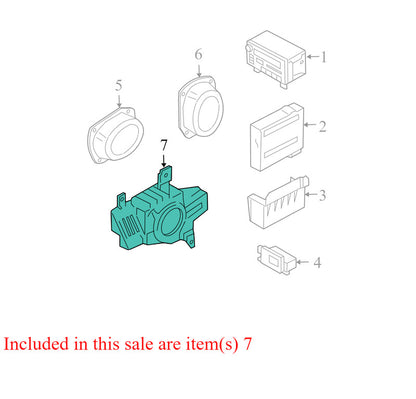 5L1Z18C804B 2003-2006 Ford Expedition Speaker Subwoofer Assembly Used OEM 4L1T18C804AB