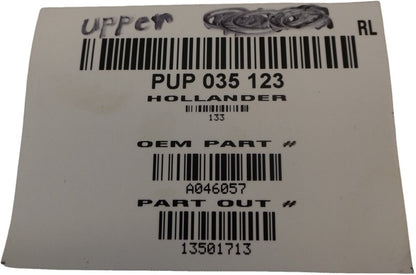 13501713 2010-2017 Chevrolet Equinox Driver Rear Left Upper Door Hinge Used OEM A046057
