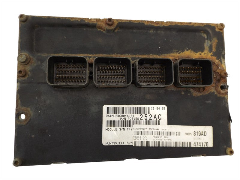 P05150252AC 2008-2010 Chrysler Town &amp; Country Engine Computer Control Module 5150247AD