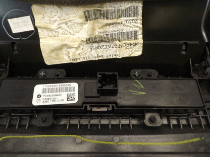 1MU05DK7AA 2009-2010 Dodge Journey Radio / Climate Control Bezel Used OEM 1HR131DVAE