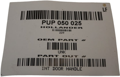 15746474 1999-2006 GMC Sierra 1500 Driver FL Interior Door Handle Used OEM 15746474