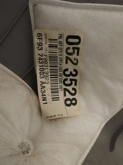 5F9Z7431004AAA 2005-2007 Ford Freestyle Driver LH Interior Quarter Panel Trim Panel Used OEM 