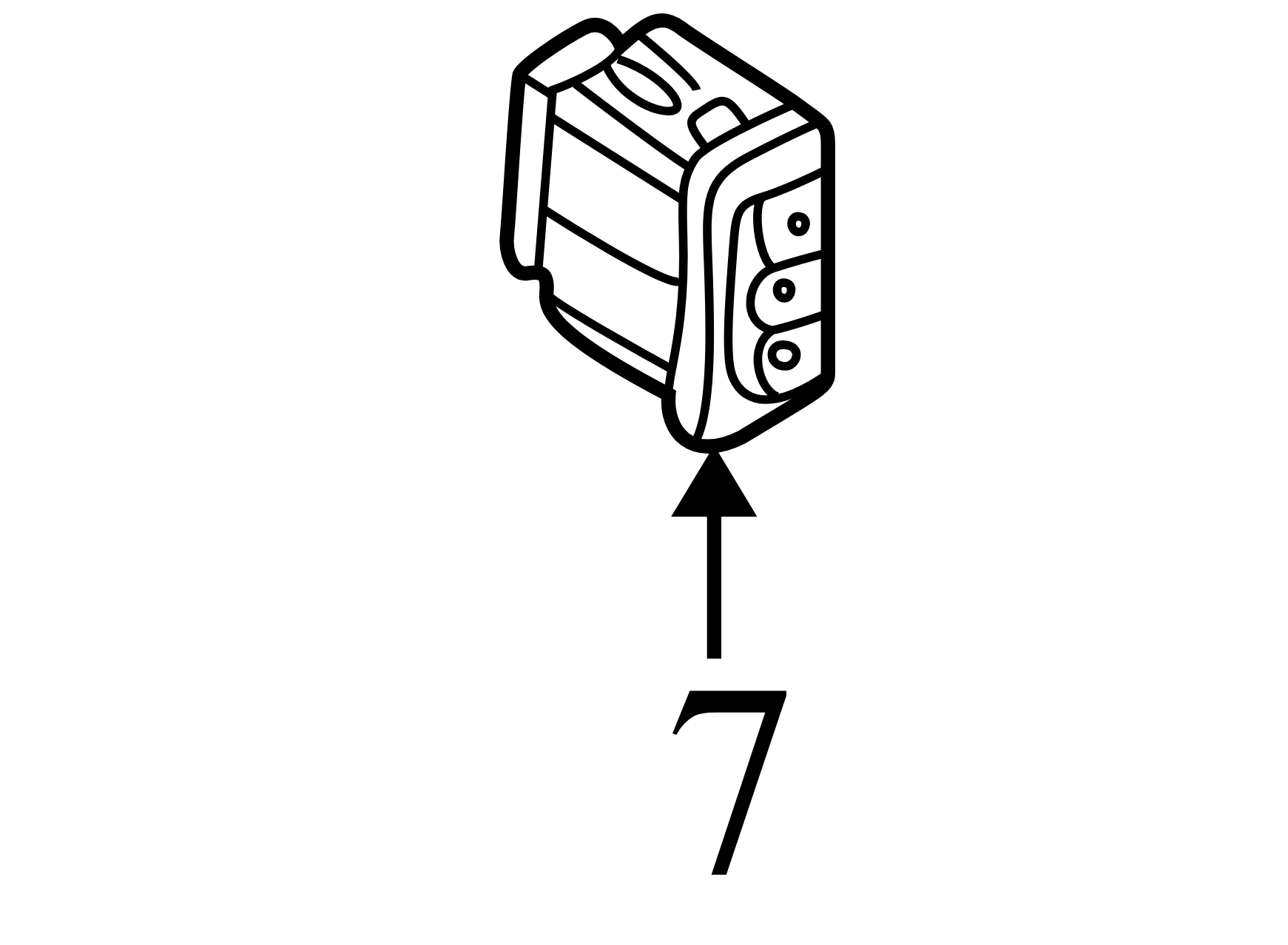 YL8414K102AAW 2005-2006 Mazda Tribute Headlight Dimmer Switch Used YL8414K102AAW OEM