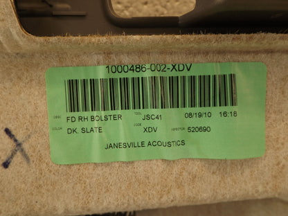 1000489XDV 2007-2010 Chrysler Sebring FR Door Interior Trim Panel Used 1000489XDV OEM