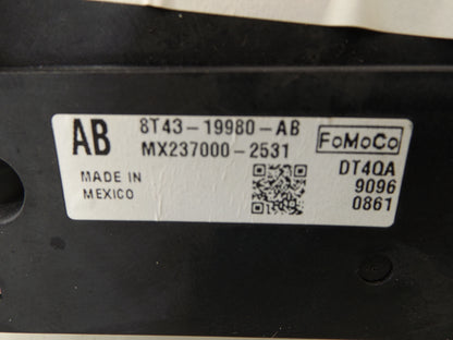 8T4319980AB 2007-2010 Ford Edge HVAC Temperature Control Panel Used 8T4319980AB OEM