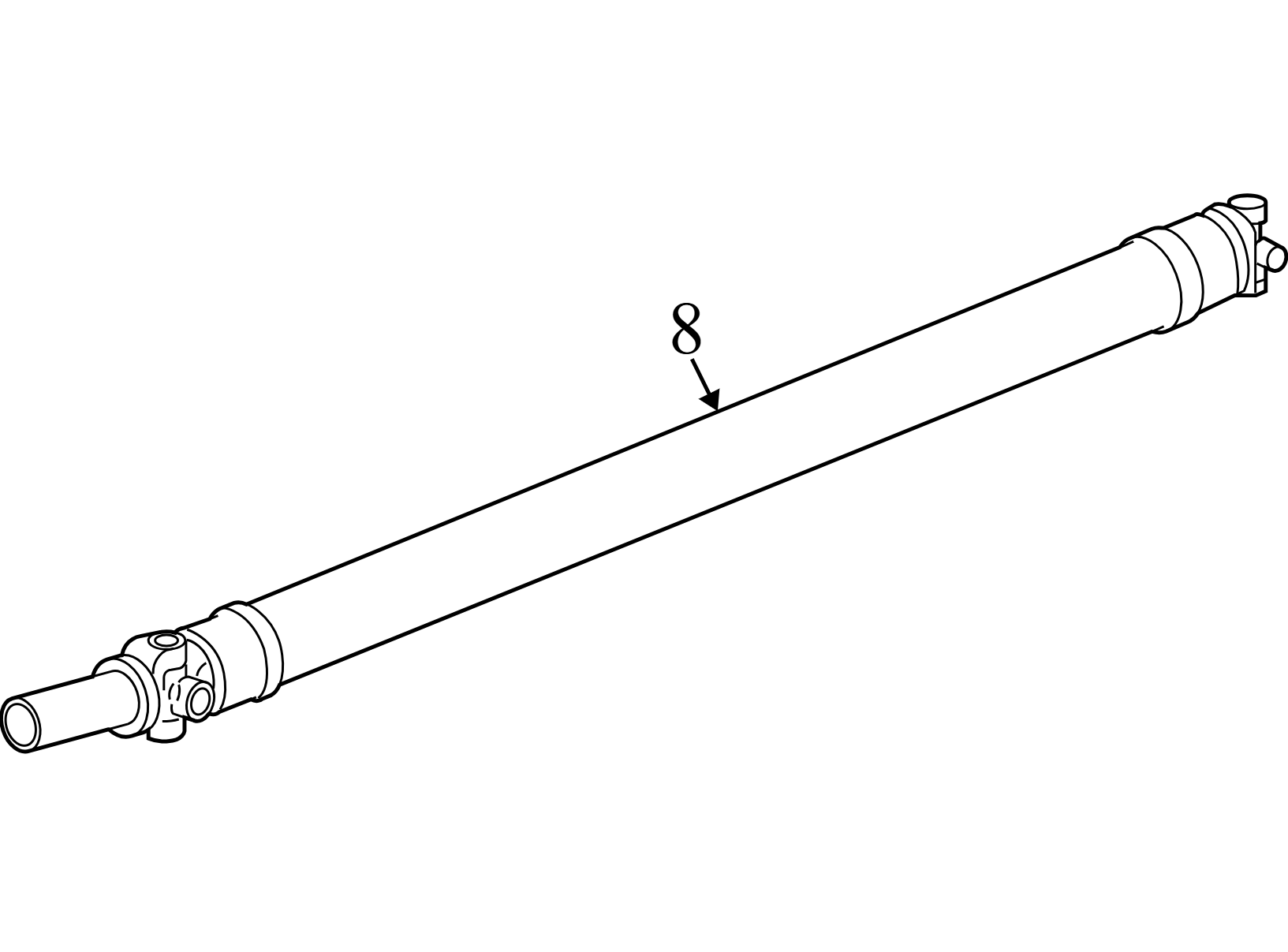 20912697 20912697 2008-2013 Chevrolet Silverado 1500 Drive Shaft 143.5 WB see desc.