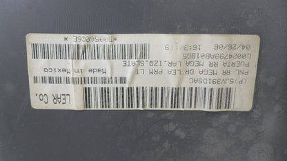 5JV251D5AD 2003-2008 Dodge Ram RL Door Interior Trim Panel (Shows Wear) Used 5JV251D5AD OEM