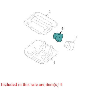 5L1Z14529CB 2003-2006 Ford Expedition Sunroof Switch Used 5L1Z14529CB OEM