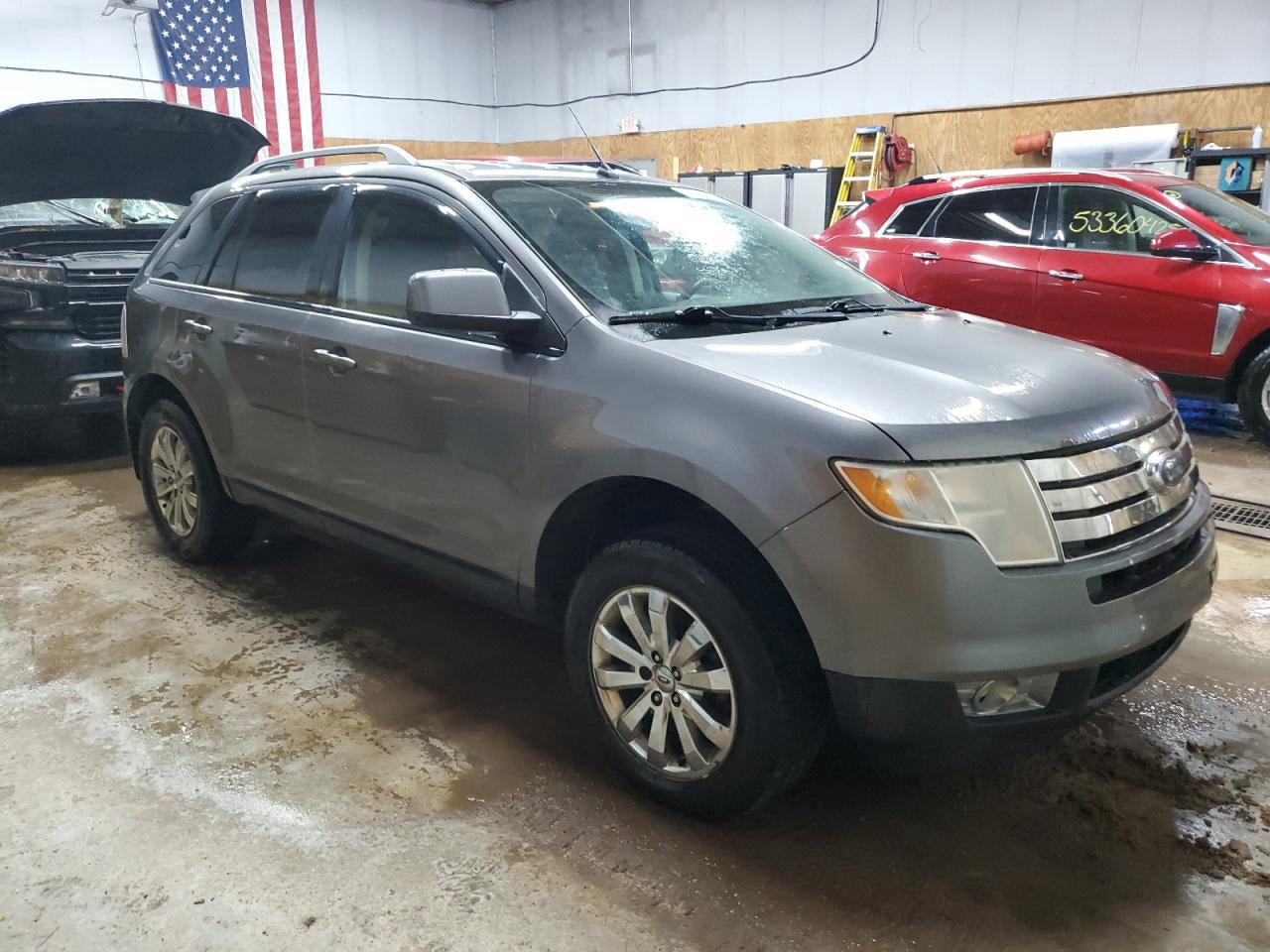 7T4Z7827406AD 2007-2010 Ford Edge Driver RL Door Interior Trim Panel Used 7T4Z7827406AD OEMM