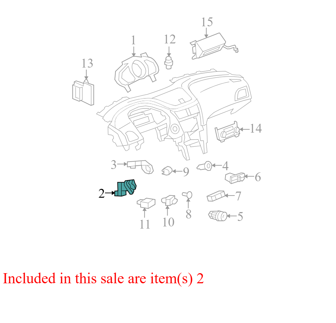 84663295 2006-2012 Chevrolet Malibu Ignition Switch Used 84663295 OEM