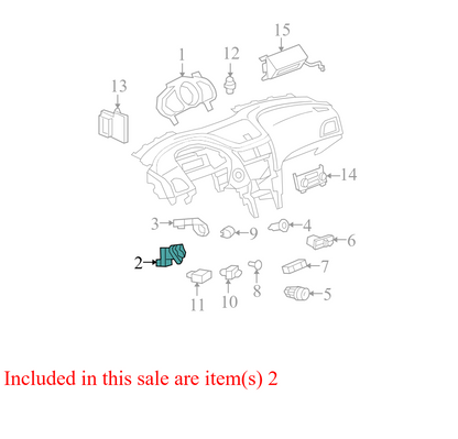 84663295 2006-2012 Chevrolet Malibu Ignition Switch Used 84663295 OEM
