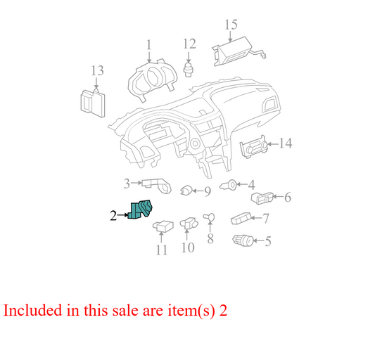 84663295 2006-2012 Chevrolet Malibu Ignition Switch Used 84663295 OEM