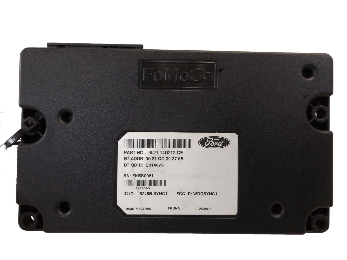 7T4317404AD 2007-2010 Ford Edge Back Glass Wiper Motor Used 7T4317404AD OEM