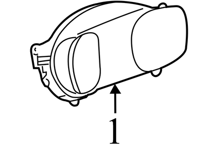 20978081 2011-2015 GMC Terrain Instrument Cluster Used 20978081 OEM