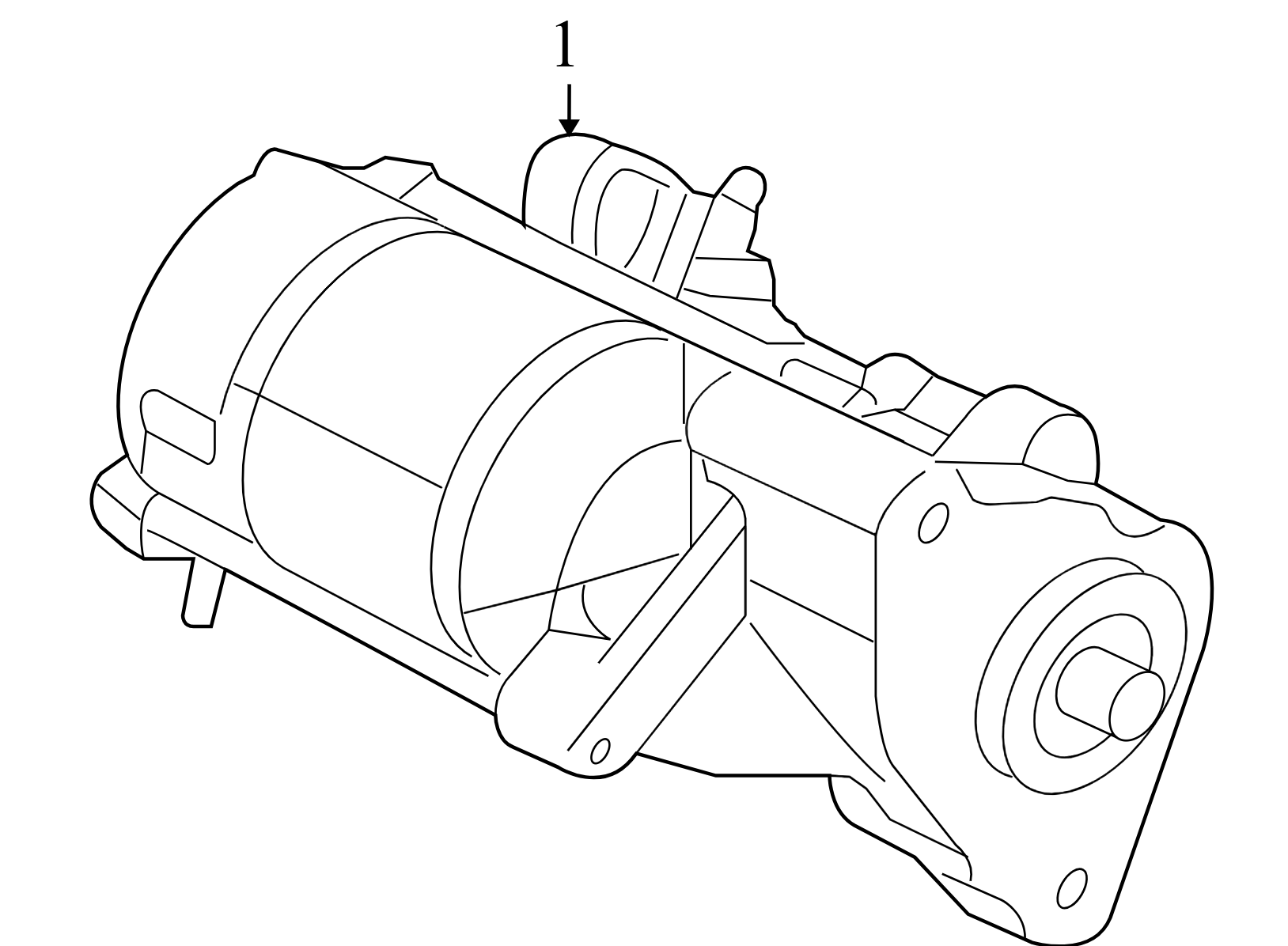 56044736AC 2005-2008 Dodge Ram 1500 Starter Motor Used 56044736AC OEM