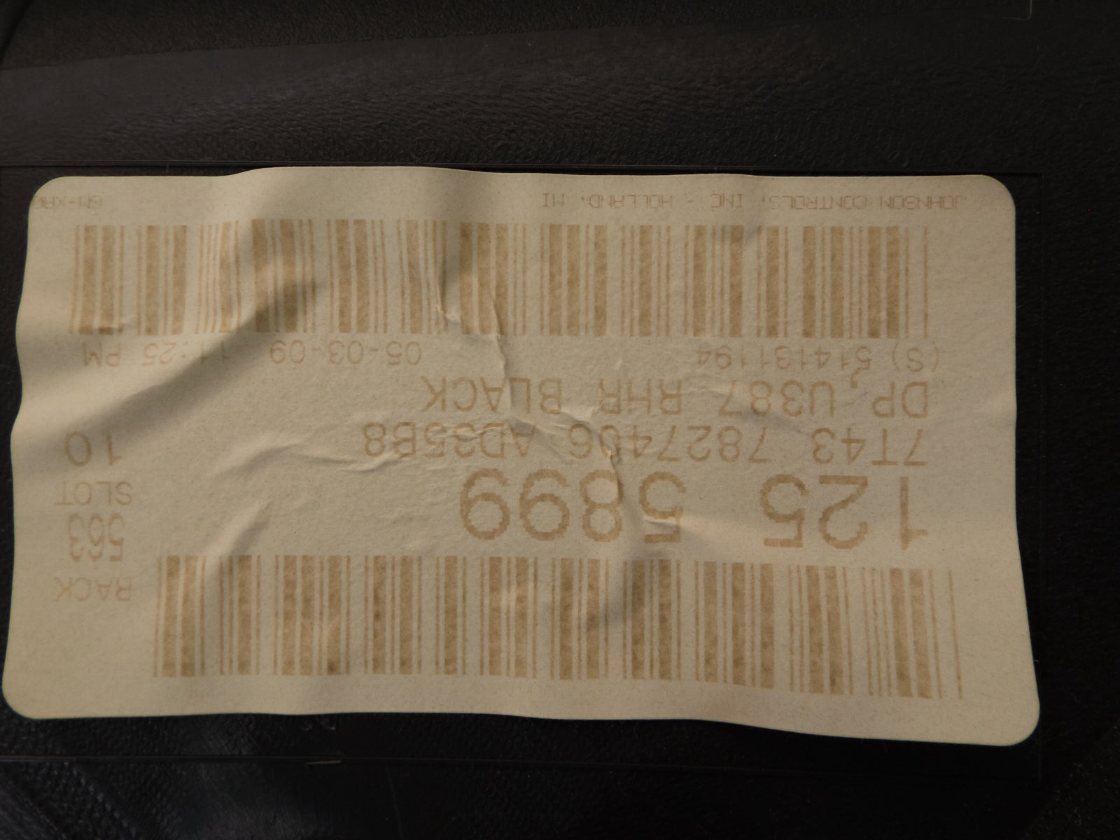 7T4Z7827406AD 2007-2010 Ford Edge Driver RL Door Interior Trim Panel Used 7T4Z7827406AD OEMM