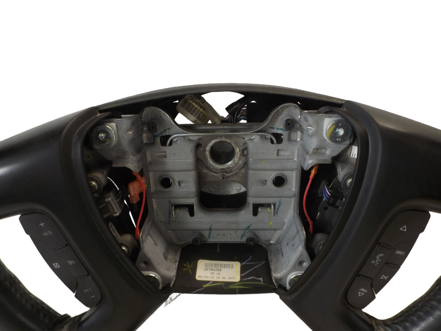 25961521 2008-2012 Buick Enclave Steering Wheel W/ Switches Used 25961521 OEM
