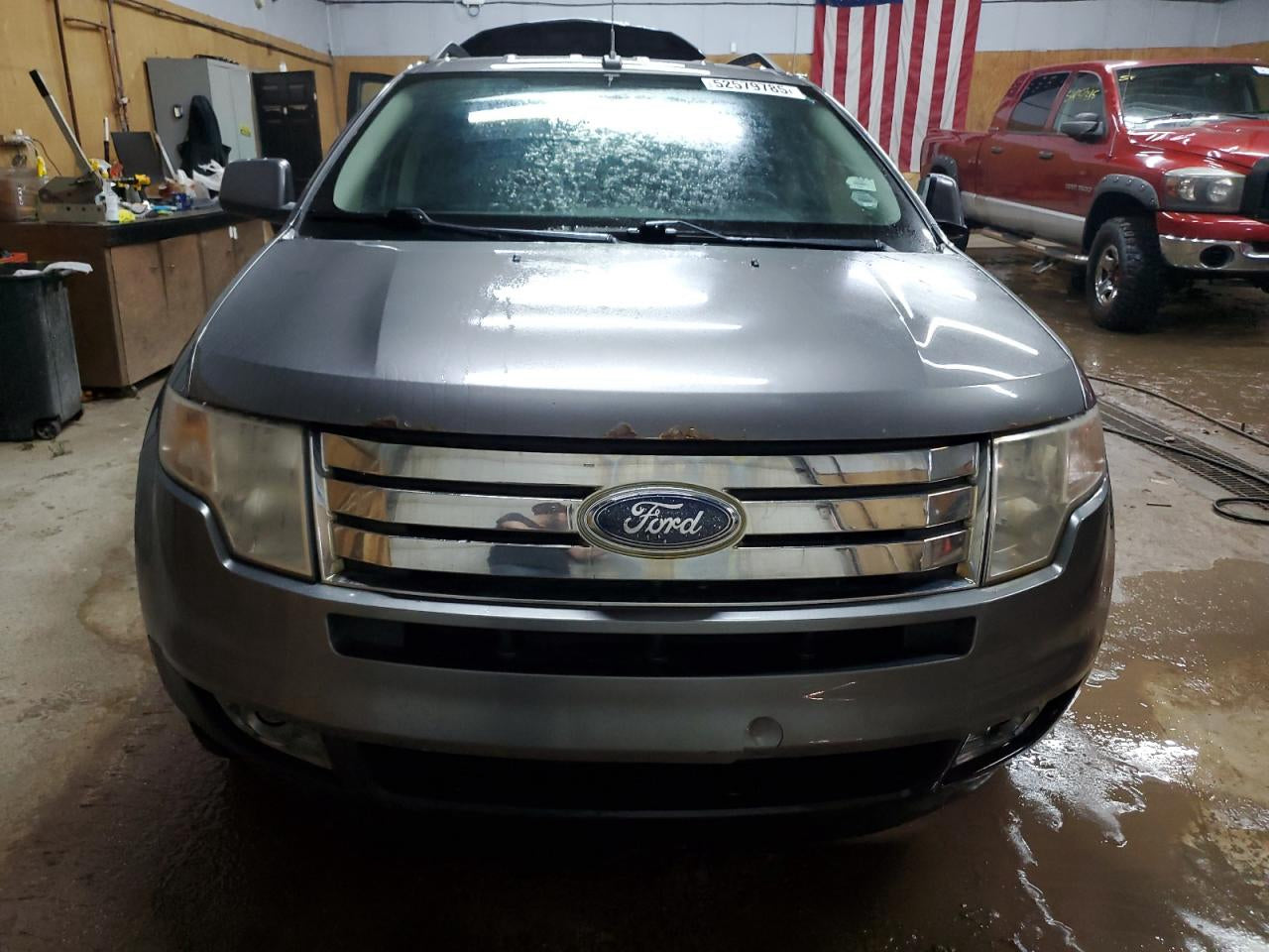 7T4Z7827406AD 2007-2010 Ford Edge Passenger RR Door Interior Trim Panel Used 7T4Z7827406AD OEM